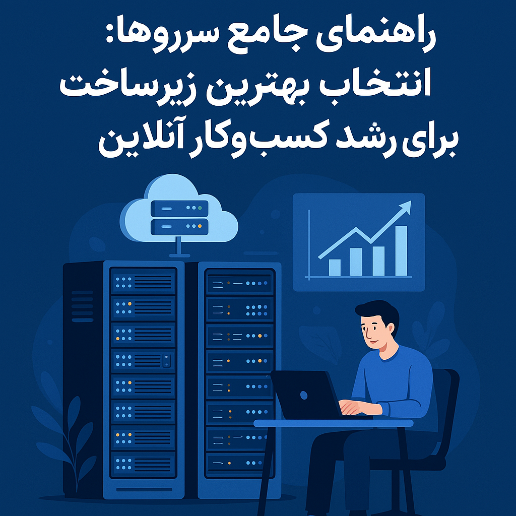 راهنمای جامع سرورها: انتخاب بهترین زیرساخت برای رشد کسبوکار آنلاین